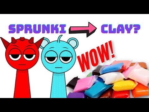 Sprunki Clay Sculpting | Handmade