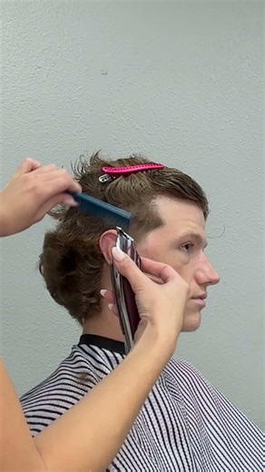 Men’s Hair Cut Tutorial 💈#taperfade #menshairstyle