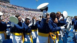 604K views · 6.8K reactions | 2017 Air Force Academy graduation hat toss! It happened so quick, but we slowed it down for you! | United States Air Force Academy | Facebook