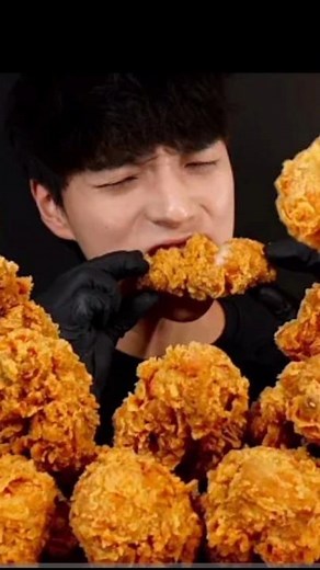 Crispy Fried Chicken Eating Challenge🔥🔥
