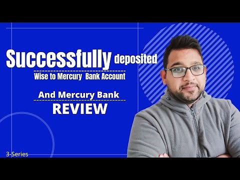 How to open Mercury Bank Account | Successfully Deposited and US Mercury Bank Review