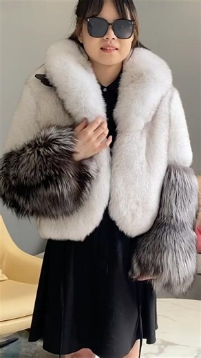 [Janefur] | Women's Luxury Fox Fur Coat 🦊 #janefur #ootd #lookoftheday #outfit #style #luxury #ootd