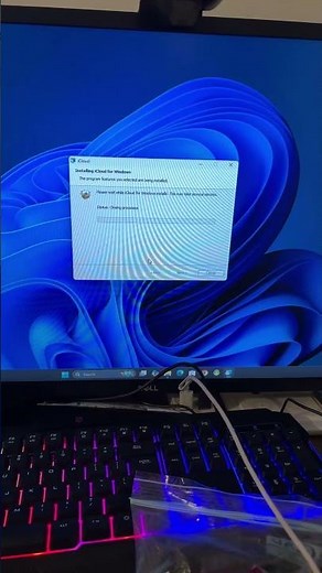 Installing ICloud on Windows 11 25H2 on a Dell Optiplex 9010 final demo