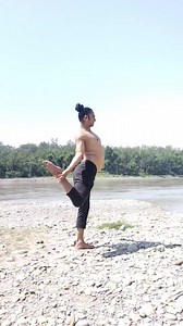 Natraj Asana is the posture dedicated to Bhagwan Shiva whose another name is Natraja means the King of Dance. This yoga posture helps to improve body balance as well as mental health. Many people might not know about the correct way to do Natarajasana so,we upload the demonstration of this posture. #yoga #explore #learning #yogatvam #india #indian #jammu | Yogatvam