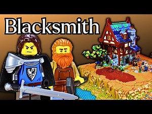 Building a Village For The Lego Medieval Blacksmith Set