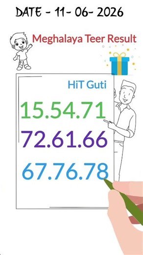 Shillong teer target 11 June 2026.#teerresult#shillong #shillongteertarget #khasi_hills