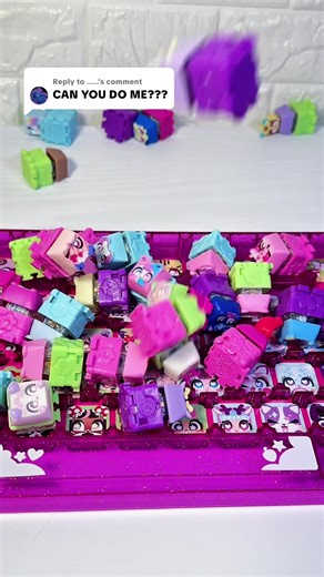 Replying to @…… let's unbox clickeez fidget keyboard #minitoys #asmr #miniature #foryoupage