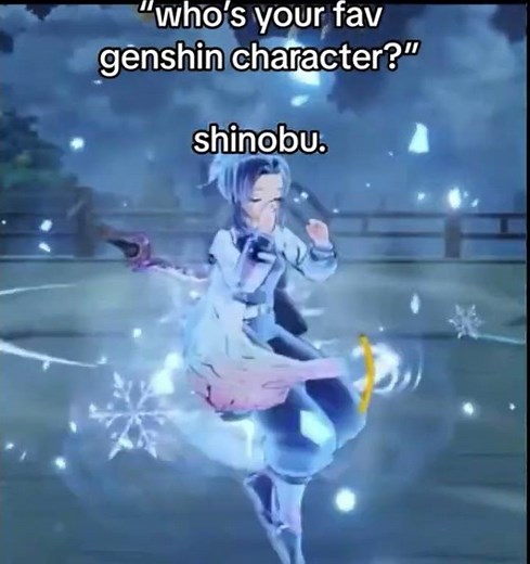 Best ayaka mod frfr ❄️🦋 #ayaka #genshinimpact #demonslayer #shinobu
