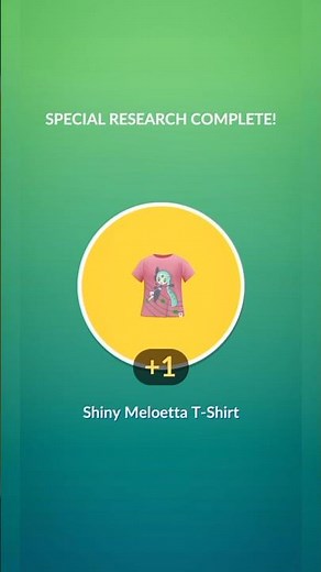 Masterwork Research: A Dazzling Aria Page 1 completed | Pokemon GO |