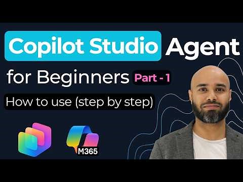 Copilot Studio Beginner Lab Part 1 | Create & Deploy Your First AI Agent