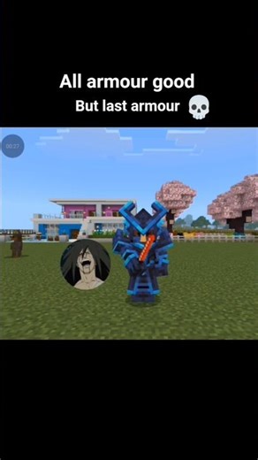 all Minecraft armor but 1 good armour in Minecraft 💀
