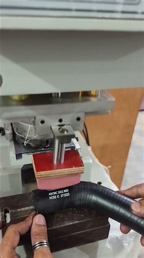 Rubber Hose Pipe Printing Machine Demo | High Speed Industrial Printing #padprintingmachine