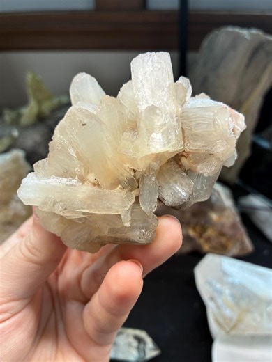 196g Stilbite and Apophyllite Cluster on Heulandite Matrix – India Zeolite Mineral Specimen - Etsy