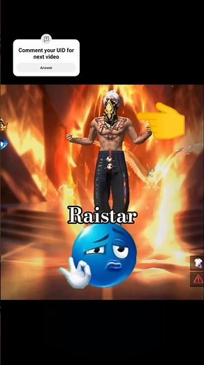 UID search day (1/50) Raistar free fire#freefire #raistar #shorts