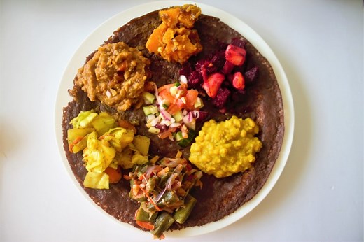 Ethiopian Platter - Earthly Superfood