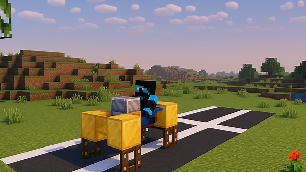 How to Build a Working Jeep in Minecraft 🚙 | Moving Vehicle Redstone Tutorial