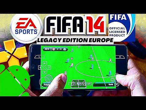 FIFA 14 Legacy Edition Europe Android Gameplay - PSP Emulator -PPSSPP Gold