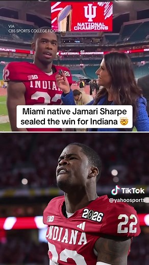 Jamari Sharpe's Game-Winning Moment for Indiana Football