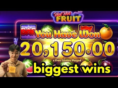 🔥HOTTEST WIN EVER! Hot Hot Fruit Slot Jackpot!💰