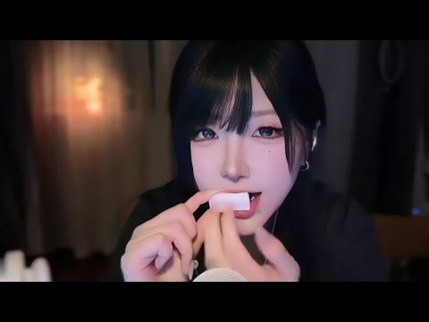 【ASMR 3dio】特雾兔 4k口腔音 各种触发音 弹舌