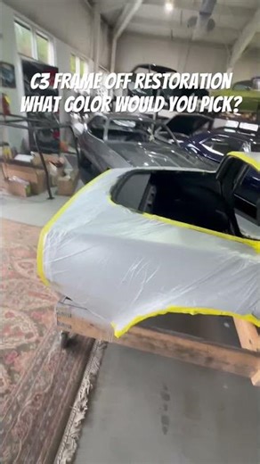 C3 Frame Off Restoration #c3corvette #corvettelife #corvettestingray