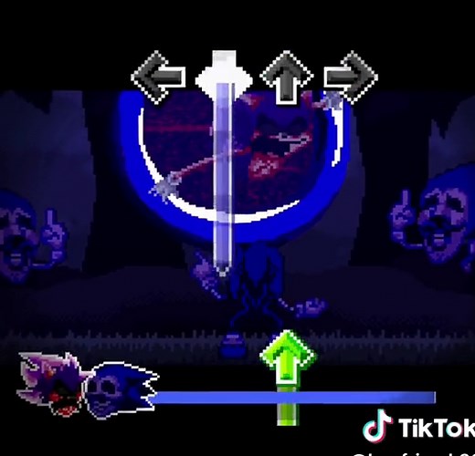 FNF Majin Sonic Vs Xenophanes Battle