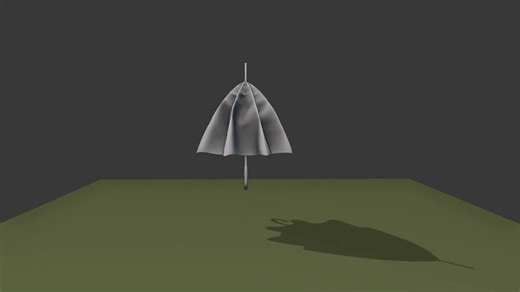 8.5K views · 122 reactions | Check out this impressive rig of an umbrella that folds and unfolds, created by 3D Artist Todor, also known as CGDive, using Blender. More amazing rigs: https://80.lv/articles/impressive-umbrella-rig-that-folds-unfolds-created-with-blender | 80 Level | Facebook