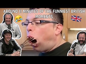 Around 11 Minutes Of The Funniest British Moments REACTION!! | OFFICE BLOKES REACT!!