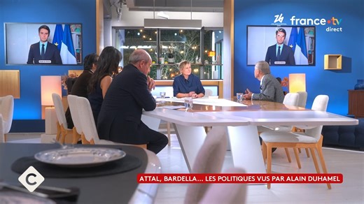 « Il ne m'impressionne pas car il manque de culture, c'est évident, mais il m’intéresse, car il a l’air d’être véritablement à l’aise dans un rôle impossible à son âge, et ça prouve qu'il a quelque chose ! » - Jordan Bardella vu par Alain Duhamel | C à vous