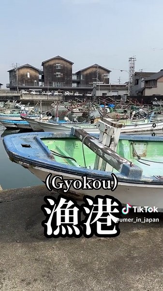 Fishing Boat Port Area Insights in Japan