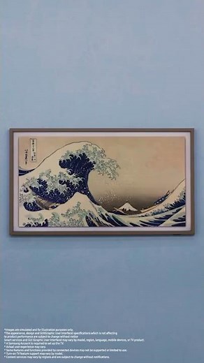 Create your art library with Art Mode on the Samsung Frame TV