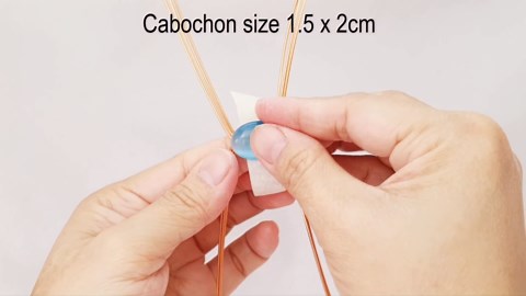 Wavy Bracelets | Wrap stones without holes | irregular shape stones @LanAnhHandmade 631