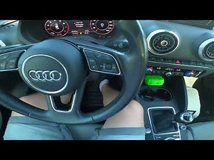 How to Enable or Disable Electric Handbrake in AUDI A3 8V ( 2012 – 2020 )