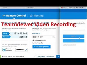 How To Record TeamViewer Session | How to Record a TeamViewer Meeting Session - Free