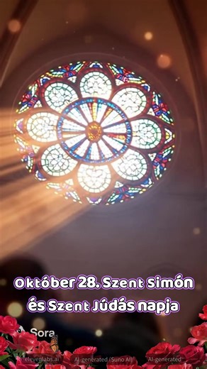 Október 28. Ma emlékezünk meg Szent Simónról és Szent Júdásról. Szent Júdás bizonyítja, hogy Istenben mindig van remény. Bárhogy is nehéz a utad, soha ne feledd, hogy nem vagy egyedül, mert Isten mindig veled van. Írd le „Ámen”, és ma este jó hírek érnek el téged! | Ima Ösvénye