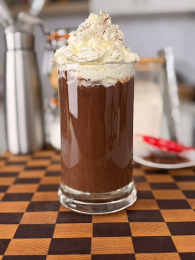 Chocolat Chaud Maison! 🍫 💡Abonne-toi pour ne rien rater 🫶🏻 #chocolat #chocolatchaud #noel | Chef Théo Lignani