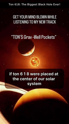 I made this last night! Check out my track while learning some cool facts about the universe! I thought it was appropriate as I keep seeing posts of TON 618. I pay homage to the giants. They are the nucleus of our galaxies. The true