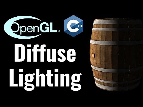 Diffuse Lighting // OpenGL Tutorial #20