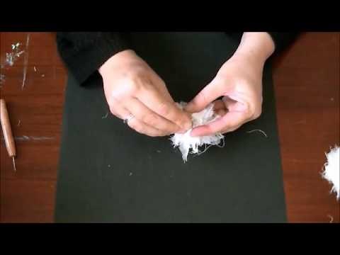 Cheese Cloth Flowers