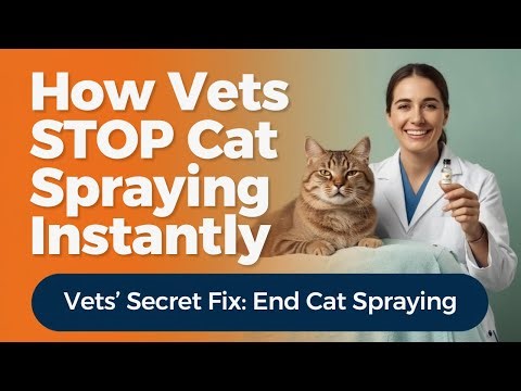 How Vets STOP Cat Spraying Instantly (The Secret Calming Trick) Vets’ Secret Fix: End Cat Spraying