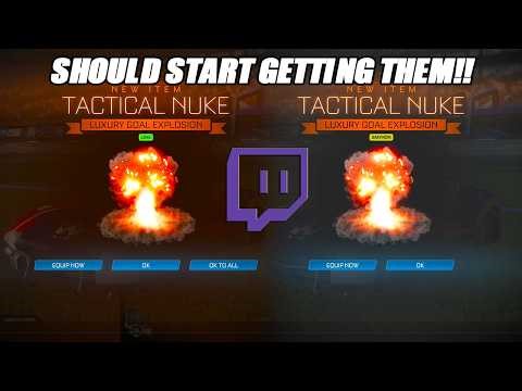 *NEW* Twitch Drops Starting To Hit Inventories In Rocket League!! - Rocket League Update
