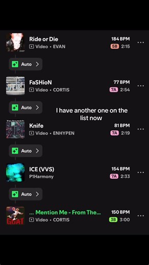 I think there are 5 songs now that I have to guess which one is which #enhypen #cortis #p1harmony