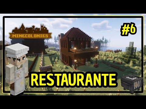 Minecolonies Mod 🍴 How the Restaurant Works in Minecraft 1.21.1 | Complete Guide