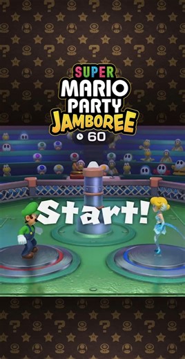Slappy Go Round - Luigi - Super Mario Party Jamboree minigames #shorts