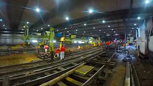 85K views · 1.6K reactions | Watch as new rails, ties, and switches...