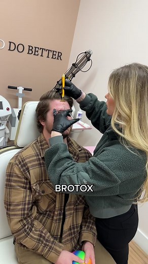 Male Botox aka BROTOX 💪🏼 #brotox #botox #malebotox #antiaging #antiagingtreatment
