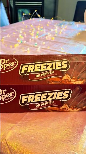 Dr Pepper Freeze Pops #tastetest 🥤 #snacks #food #eating #foodie #foodlover #foodies #snack