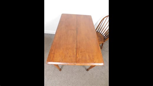 1920s Best Antique Country Deco All Mahogany Kitchen Dining EXT Table 45" X 28   - Etsy