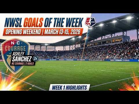 EVERY GOAL from NWSL Opening Weekend 2026! ⚽️ | Analysis & Highlights