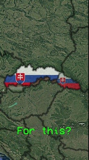 Question for Slovaks... #mapping #slovakia #history #politics #history #viral #shorts #map #fyp
